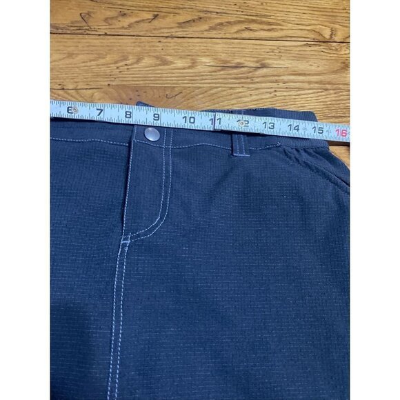 Kuhl womens active wear hiking skirt skort size Small Black lots of pockets! - Picture 3 of 7